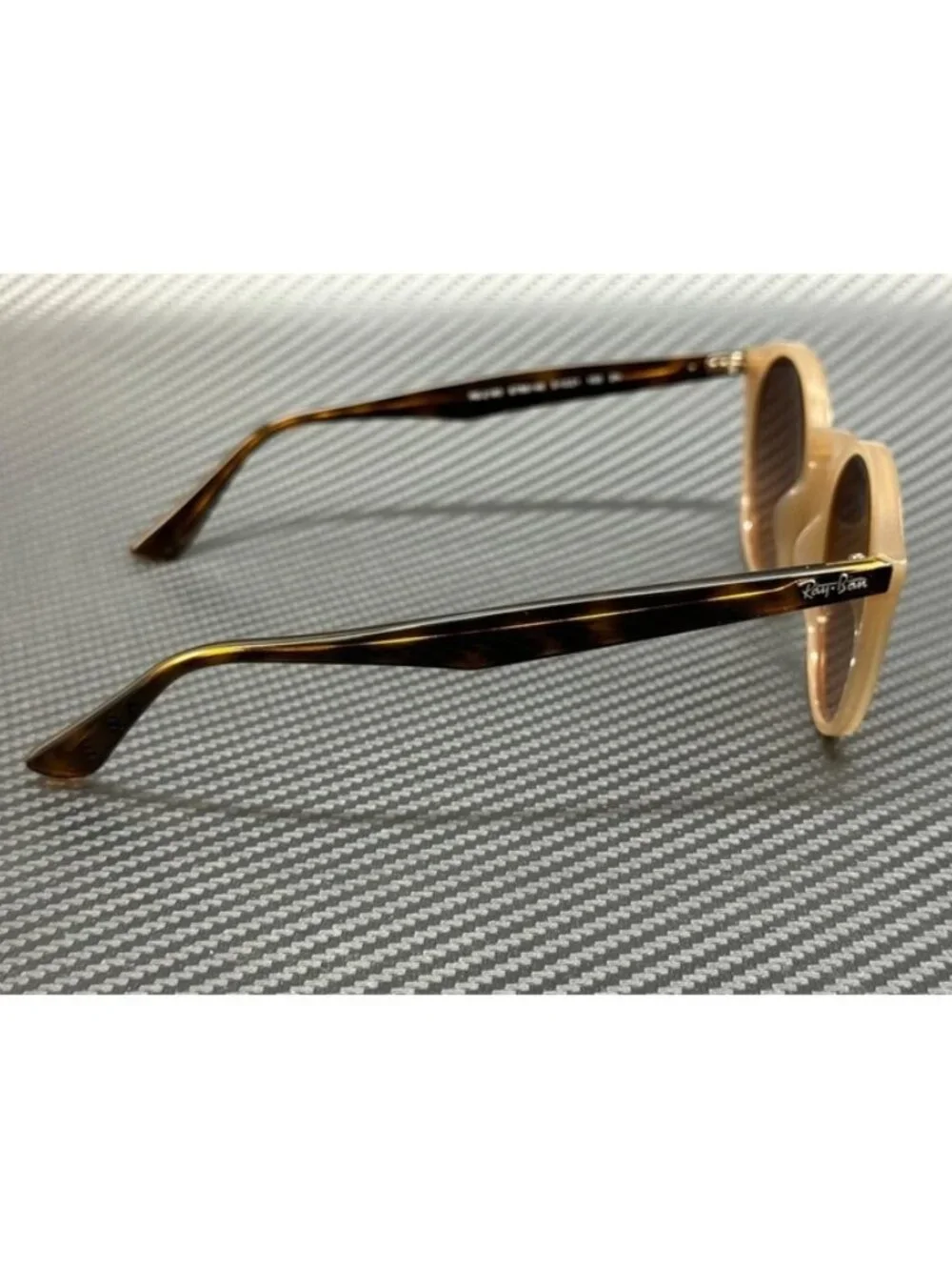 New Ray-Ban Men Beige Sunglasses 51-21-150